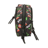 Estuche Portatodo De Tres Compartimentos y Goma Eslástica Minecraft TNT - Safta