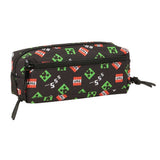 Estuche Portatodo De Tres Compartimentos y Goma Eslástica Minecraft TNT - Safta