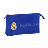 Portatodo triple Real Madrid tercera azul Safta disponible en papeleria en Badajoz