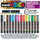 Rotuladores Marcadores POSCA PC-1M - Uni Ball