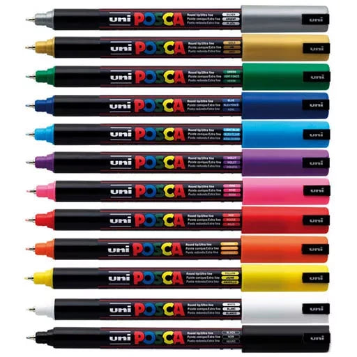 Rotuladores Marcadores POSCA PC-1MR - Uni Ball