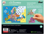 Puzle Mapa Paises de Europa 120 Piezas - Diset