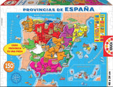 Puzle Provincias de España 150 Piezas - Educa
