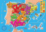 Puzle provincias de Espana Educa 150 piezas geo puzzle educativo en papeleria Badajoz disponible en Be To Be Menacho y Valdepasillas