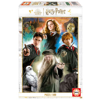 Puzzle Harry Potter Personajes Hermione, Harry Potter, Dumbledore y Weasley - Educa