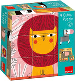 Puzzle rompecabezas cubico Animales de la Selva Goula disponible en papeleria en Badajoz para juego educativo infantil
