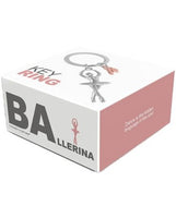 Llavero de Acero Ballerina Bailarina Clásica y Zapatillas - Meta[l]morphose ®