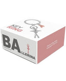 Llavero de Acero Ballerina Bailarina Clásica y Zapatillas - Meta[l]morphose ®