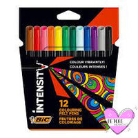 Bic Rotuladores Intensity 12 Colores Brillantes