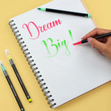 Rotuladores Punta Pincel Bright Colours Brush Markers 12 Colores Brillantes - Legami