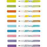 Rotuladores Doble Punta Punta Punta Pincel 10 Colores Turbo Soft Brush Pastel - Giotto