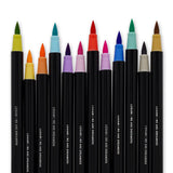 Rotuladores Punta Pincel Pastel Colours Brush Markers 12 Colores Pastel - Legami