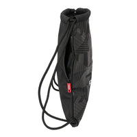 Mochila De Cuerdas F.C. Barcelona Barsa Color Negro Black - Saco De Cuerdas F.C. Barcelona - Saquito De Cuerdas F.C. Barcelona - Saco Mochila De Cuerdas Negro Black F.C. Barcelona Barsa - Safta