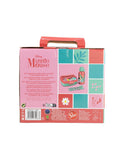 Set de Fiambrera Táper Botella de Agua y Cubiertos Minnie Mouse Naive - Safta