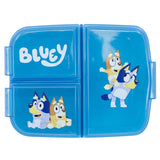 Sandwichera Fiambrera Múltiple Bluey Lonchera Tupper Tres Compartimentos - Stor