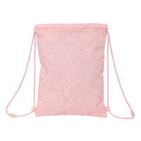 Mochila De Cuerdas Saco De Cuerdas Saco Plano Conejito Rosa - Safta