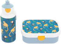 Set de Fiambrera Táper y Botella de Agua Jungla Mepal - Little Dutch