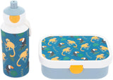 Set de Fiambrera Táper y Botella de Agua Jungla Mepal - Little Dutch