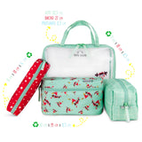 Neceser Set Triple de Aseo Viaje Patrimonio de la Humanidad - Pepita Viajera