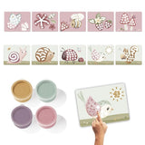 Set de Pinturas Para Pintar Con Los Dedos  Fairy Garden Little Dutch - Little Dutch