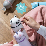 Estuche Portatodo De Silicona 2 en 1  Estuche Y Cubilete De Escritorio Unicornio Kawaii - MiquelRius