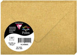 Sobre dorado rectangular 75x100 mm color oro Pollen disponible en Badajoz
