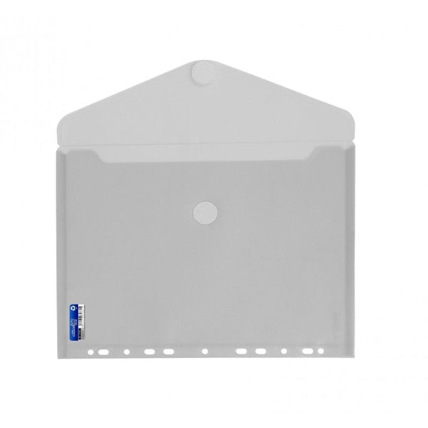 Sobre multitaladro A4 cristal con cierre de velcro Office Box en papeleria Badajoz disponible en Be To Be Menacho y Valdepasillas