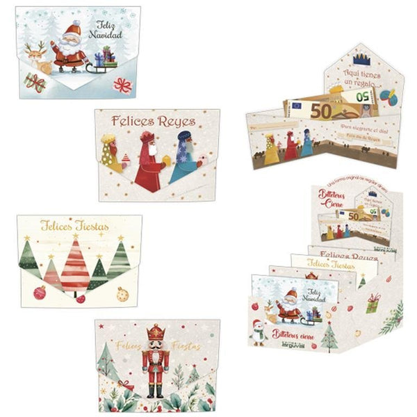 Sobres y billeteros Arguval para regalar dinero en papeleria Badajoz disponibles en Be To Be Menacho y Be To Be Valdepasillas