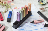 Marcadores Subrayadores Stabilo Boss Nature Colors WildFlower Edition Estuche Con Soporte 10 Colores - Stabilo