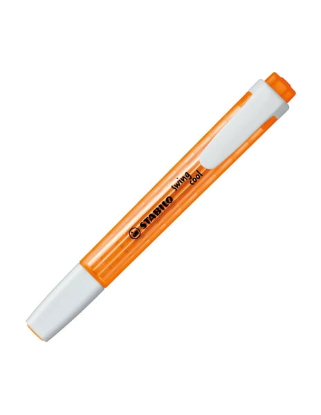 Marcador STABILO Swing Cool naranja flúor en papelería Badajoz – disponible en Be To Be Menacho y Valdepasillas