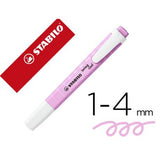 Marcador Swing Cool Pastel Fucsia Helado - Stabilo