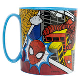 Taza Infantil De Plástico Reutilizable Para Microondas De 350 Ml Spiderman - Stor