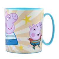 Taza Infantil De Plástico Reutilizable Para Microondas De 350 Peppa Pig - Stor