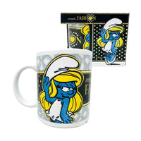 Taza De Cerámica Desayuno Pitufa Pitufina Fashion 325 ml - Stor