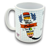 Taza Ser Buen Profesor es Enseñar Desde el Corazón y Tu de Eso Sabes Un Montón - BTM