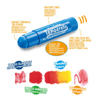 Témpera En Barra Pack De 12 Colores Témpera Sólida Sticks Temperello - Carioca
