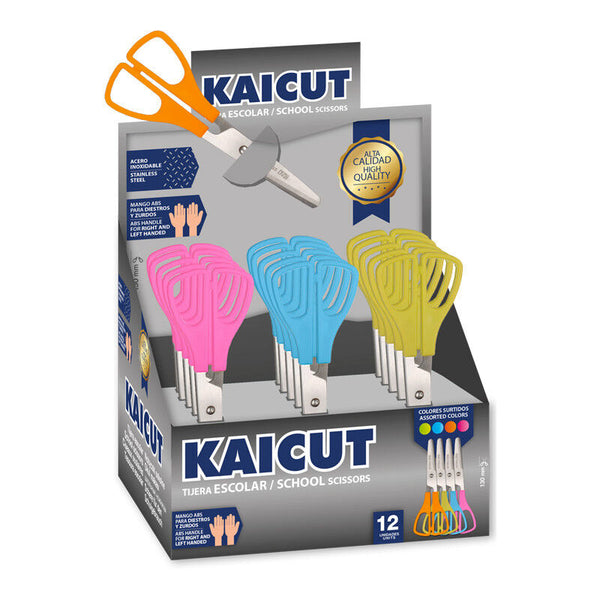 Tijeras Escolares Colores Surtidos Kaicut - Alpino