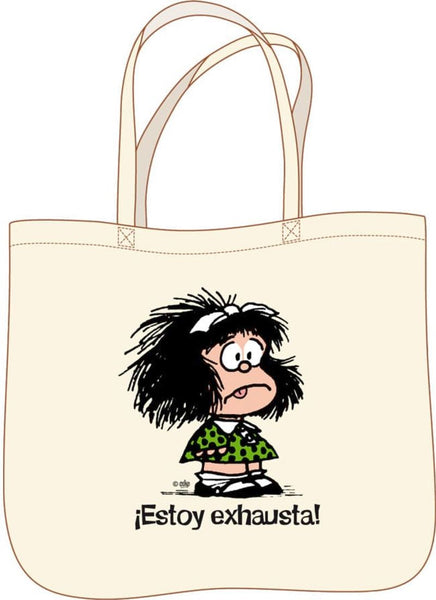 Tote Bag Bolso Mafalda ¡¡ Estoy Exhausta !! - Magazzini Salani