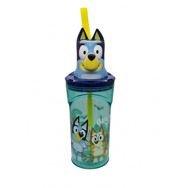 Vaso Figurita 3D 360 Ml Bluey Con Pajita - Stor