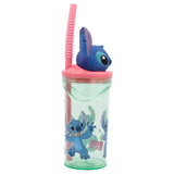 Vaso Figurita 3D 360 Ml Stitch Flowers - Stor