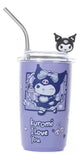 Vaso termico de acero inoxidable con tapa y pajita de personajes disponible en papeleria en Badajoz