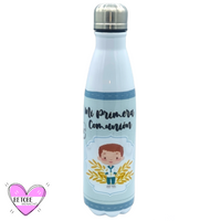 Botella Térmica De Acero Inoxidable Mi Primera Comunión Niño - 500 ml