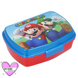 Fiambrera portameriendas Super Mario Bros Stor libre de BPA disponible en papeleria en Badajoz