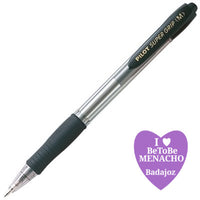 Bolígrafo Pilot Super Grip M Negro 1.0 Medium - Pilot