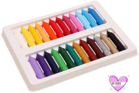 Alpino Ceras Blandas Dacs ( 24 Colores ) - Estuche Con 24 Ceras De Colores Blandas Dacs - Alpino