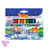 Ceras JoviColor Trimax Ceras Triangulares ( 12 Colores ) - Jovi