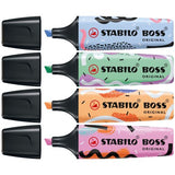 Set / Pack Marcadores Stabilo Boss Pastel BY JU SCHNEE
