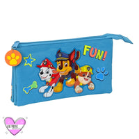 Estuche / Portatodo De Tres Compartimentos Paw Patrol / Patrulla Canina