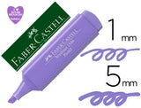 Marcador Faber-Castell Textliner 46 pastel lila en papelería Badajoz – disponible en Be To Be Menacho y Valdepasillas