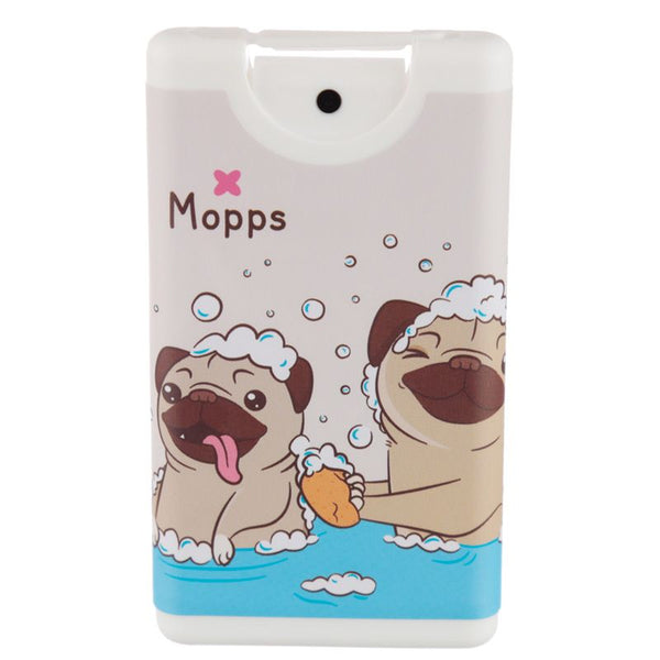 Spray Hidroalcohólico Higienizante de Manos Rellenable - Perro Pug Carlino